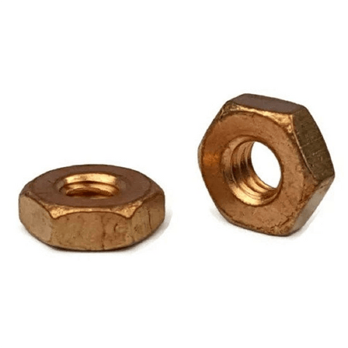 3/8"-16 Hex Machine Screw Nuts, Silicon Bronze (50/Pkg.)