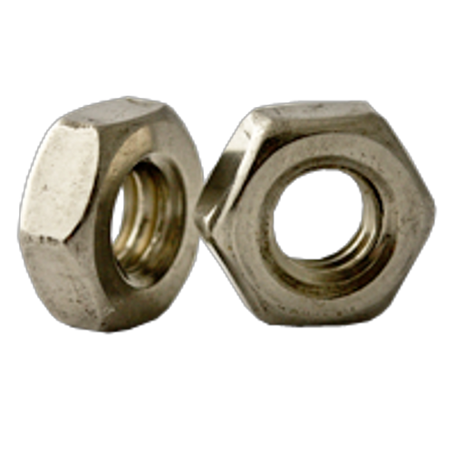 #4-48 NF Hex Machine Screw Nuts, 18-8 Stainless Steel (500/Pkg.)