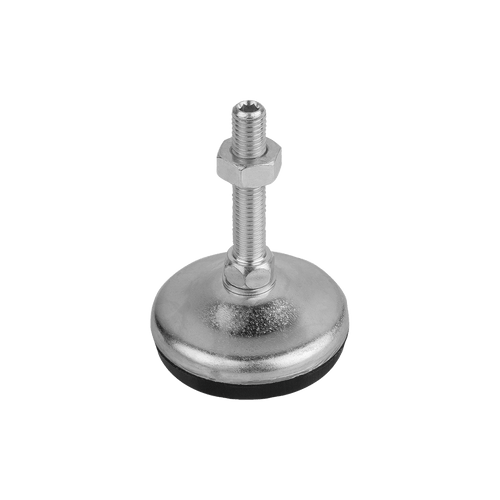 Kipp Leveling Feet, w/Hexagon Socket, Style C, M30X100, D=120 mm, L=100 mm, Stainless Steel, (Qty. 1), K0739.3212030X100 Kipp Leveling Feet, w/Hexagon Socket, Style C, M30X100, D=120 mm, L=100 mm, Stainless Steel, (Qty. 1), K0739.3212030X100