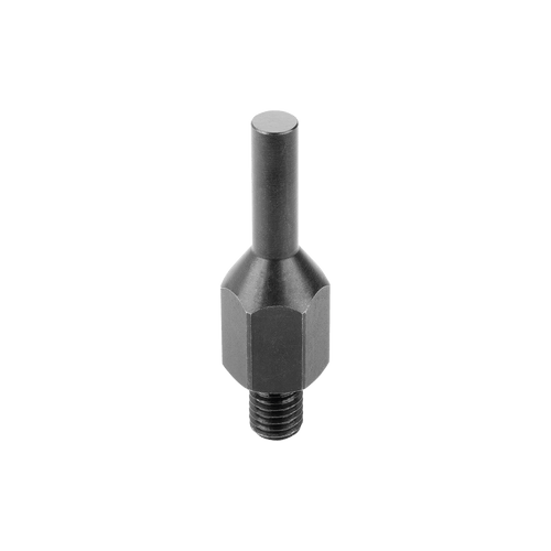 Kipp Rest Pads, Style A, Pin Style, External Thread, D=M10, Carbon Steel, Black Oxidized, (Qty. 1), K1105.1100850