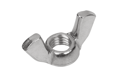 M5-0.80 DIN 315 Wing Nuts, American Form, A4 Stainless Steel (2500/Bulk Pkg.)