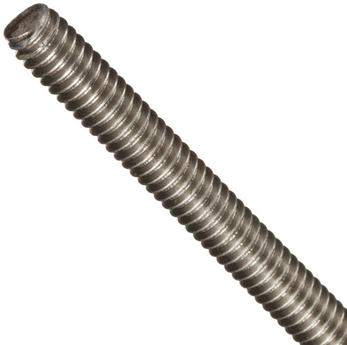 M20-2.50 x 2M Fully Threaded Rods, DIN 975, A2 Stainless Steel (3/Bulk Pkg.)