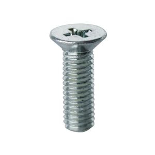 M5-0.80 x 50 mm Machine Screws, Phillips Flat Head, DIN 965, A2 Stainless Steel (1500/Bulk Pkg.)