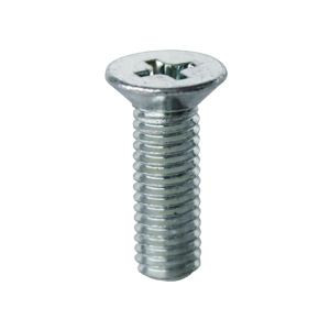 M5-0.80 x 8 mm Machine Screws, Phillips Flat Head, DIN 965, A2 Stainless Steel (9000/Bulk Pkg.)