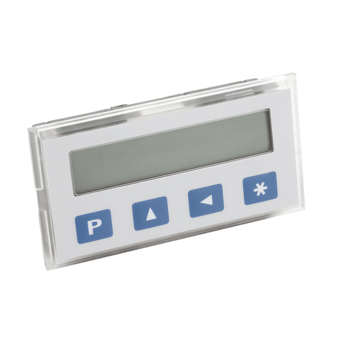 Kipp Position Indicator Quasi-Absolute, Mains-Independent, 76X40 mm, Indicator Accuracy, LCD Display, Small Design, Housing-Plastic, (Qty:1), K1905.01
