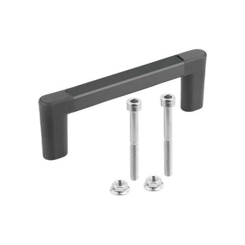 Kipp Pull Handles, Aluminum w/Plastic Grip Legs, L=75.5 mm, Style C, Polyamide, Natural, (Qty. 1), K1127.055203