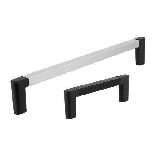 Kipp Pull Handles, Aluminum w/Plastic Grip Legs, L=200.5 mm, Style B, Polyamide, Natural, (Qty. 1), K1128.180103