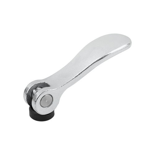 Kipp Cam Lever, Internal Thread, Size 1, D=5/16-18, A=96 mm, B=33.3 mm, Trivalent Blue Passivated Steel, (Qty:1), K2123.25022A3 Kipp Cam Lever, Internal Thread, Size 1, D=5/16-18, A=96 mm, B=33.3 mm, Trivalent Blue Passivated Steel, (Qty:1), K2123.25022A3