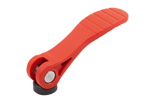 Kipp Cam Levers, Size 1, Internal Thread, D=10-32, Plastic Thrust Washer, Stainless Steel, (Qty. 1), K2122.153184A1 Kipp Cam Levers, Size 1, Internal Thread, D=10-32, Plastic Thrust Washer, Stainless Steel, (Qty. 1), K2122.153184A1