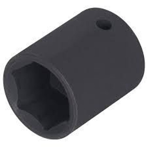 1" Drive, 6 Point, Standard Impact Socket - 2-9/16", Martin Sprocket #7682