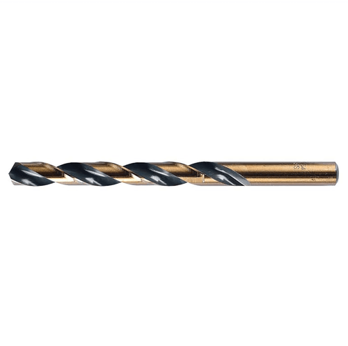 7/16" Black & Gold, Left Hand 135 Split Point Jobber Drill, Type 135-AL, Norseman Drill #35434
