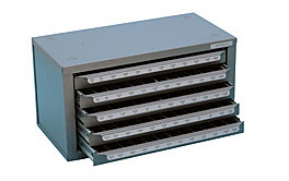 249 Piece Assortment, Type 190-AN, Jobber Length, Heavy Duty, Wire Gauge Drill Bits in 5 Drawer Metal Case, Norseman Drill #95140