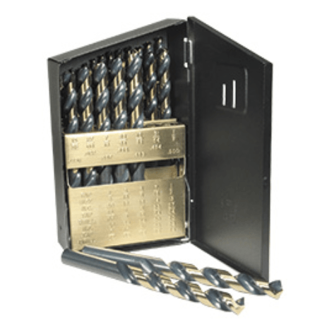 SS-29 Twist Drill, 135 Degree Split Point, Type 190-SS, Magnum Super Premium High Helix Flute 29 Piece Set, Norseman Drill #41611