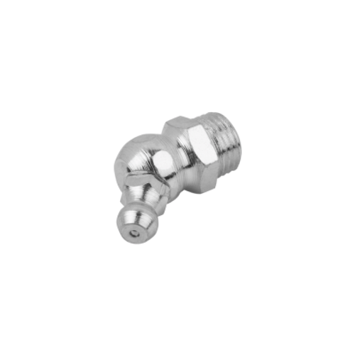 Kipp Conical Head Grease Nipples, DIN 71412, Style B, 45 degree w Hex Socket, M8X1 mm, Stainless Steel, (Qty. 1),K1132.2208100 Kipp Conical Head Grease Nipples, DIN 71412, Style B, 45 degree w Hex Socket, M8X1 mm, Stainless Steel, (Qty. 1),K1132.2208100