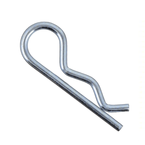 0.243" x 4" Bridge Pin / Hitch Pin, Carbon Steel, Zinc CR+3 (10/Pkg.)