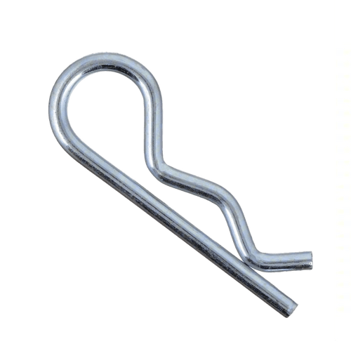 3/32" x 2-1/2" Bridge Pin / Hitch Pin, Carbon Steel, Zinc CR+3 (50/Pkg.)