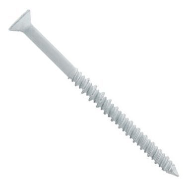 DeWalt Ultracon+ Concrete Screw Anchor 1/4" X 2 1/4": Light/Medium Duty, Star Drive, Flat Head, White (1500/Pkg.) #DFM2ELD387S