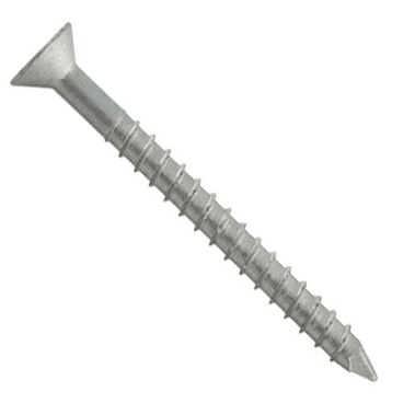 DeWalt Crete Flex 410 Stainless Steel Concrete and Masonry Screw Anchors #14 X 1 3/4" Star Drive, Flat Head (100/Pkg.) #DFM4EMF710S