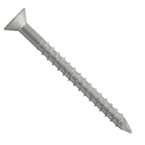 DeWalt Crete Flex 410 Stainless Steel Concrete and Masonry Screw Anchors 3/16 X 3 1/4" Star Drive, Flat Head (100/Pkg.) #DFM4EMF650S