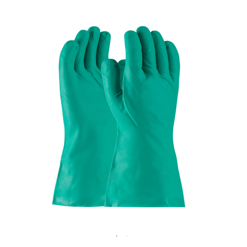 Assurance® Unsupported Nitrile, Unlined with Raised Diamond Grip - 15 Mil, Large, 12 Pairs #50-N140G/L