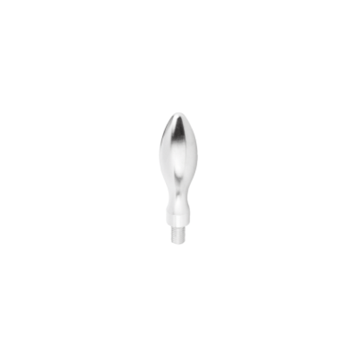 Kipp Machine Handle, Fixed, Style E, w/Hex Socket, DIN39, M10, Electropolished, Stainless Steel, (Qty:1), K1199.1025080 Kipp Machine Handle, Fixed, Style E, w/Hex Socket, DIN39, M10, Electropolished, Stainless Steel, (Qty:1), K1199.1025080