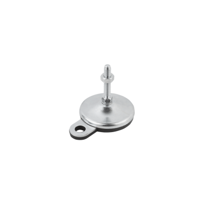 Kipp Leveling Foot, Style B, M10X100, Stainless Steel, (Qty:1), K0739.2206010X50