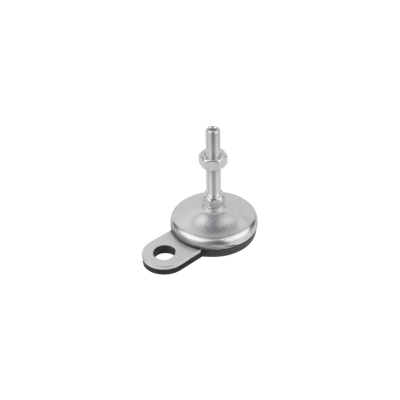 Kipp Leveling Foot, w/Hex Socket, Style D, M12X100, Stainless Steel, (Qty:1), K0739.4206012X100