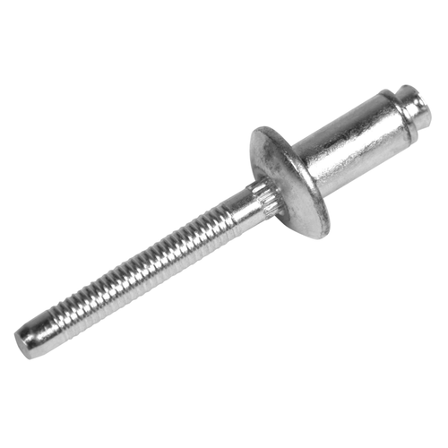 SCPS-84-DL Goebel Duo-Lock Blind Rivet, 1/4", .161" Diameter [.150-.229 Grip Range], Clearance Protruding Head Steel/Steel, Zinc (3000/Pkg.)
