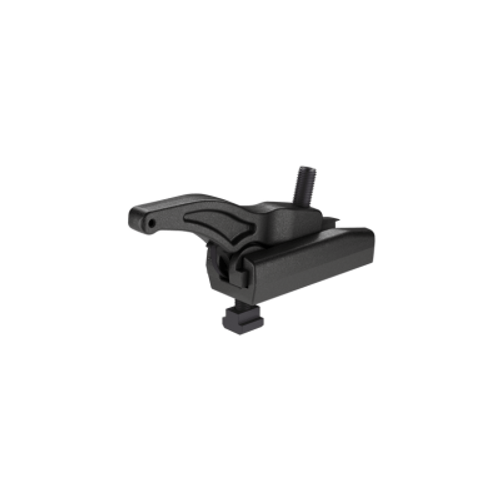 Kipp Power Clamp, Single, Long Version, M16, Carbon Steel, Black Electro Zinc-Plated, (Qty:1), K1205.116135