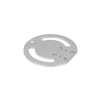 Kipp Adapter Plate, Round, Style A, Closed, D=145 mm, (Qty:1), K1211.145