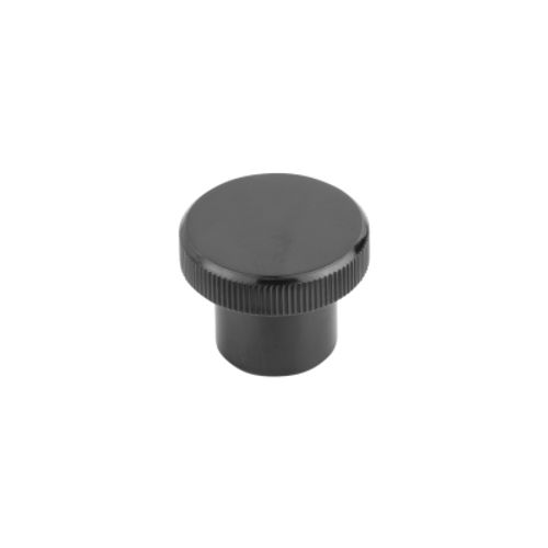 KIPP Knurled Knob, w/Tapped Blind Hole, M6, Style C, Thermoset, (Qty:10), K1223.102606 KIPP Knurled Knob, w/Tapped Blind Hole, M6, Style C, Thermoset, (Qty:10), K1223.102606