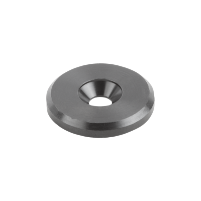 KIPP Handwheel Washers, D2=10 mm, Black Oxidized Steel, (Qty:10), K0173.00310