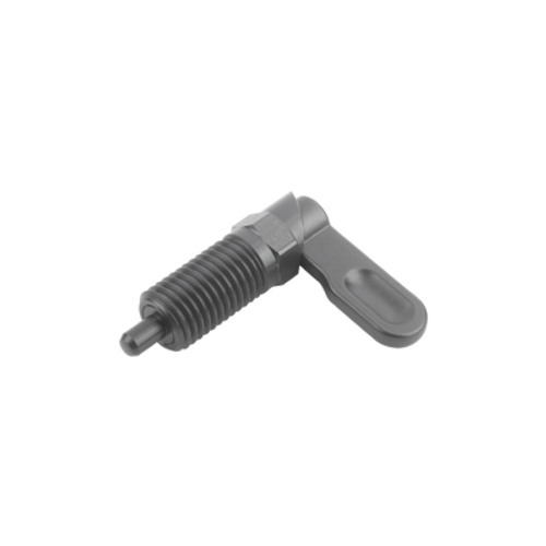 KIPP Cam-Action Indexing Plungers w/Stop, Left, L=47.8 mm, D=6 mm, Style A, Steel, (Qty. 1), K1284.1040612 KIPP Cam-Action Indexing Plungers w/Stop, Left, L=47.8 mm, D=6 mm, Style A, Steel, (Qty. 1), K1284.1040612