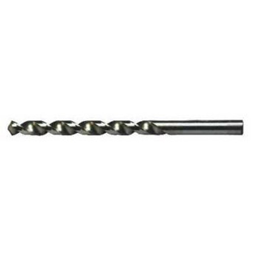 19/64" Type 240-F Jobber Length, Fast Spiral, 118-Degree Point, Bright Finish, High Helix Drill Bit (6/Pkg.), Norseman Drill #06720