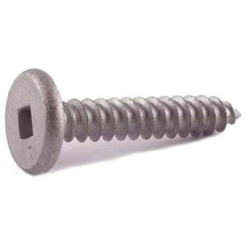 Simpson Strong-Tie #10 x 1" Pancake Head Self-Drilling Screws, Low Profile Head, Square Drive, 410 Stainless Steel (4,500/Pkg) #F10T100PTB