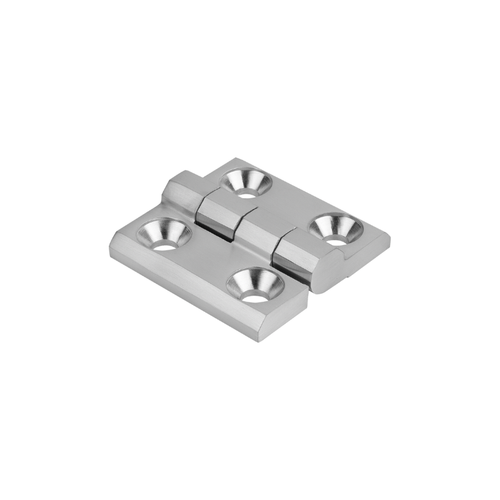 Kipp Hinges, 63X50 mm, Satin Finish, Stainless Steel, (Qty. 1), K1341.06381528 Kipp Hinges, 63X50 mm, Satin Finish, Stainless Steel, (Qty. 1), K1341.06381528