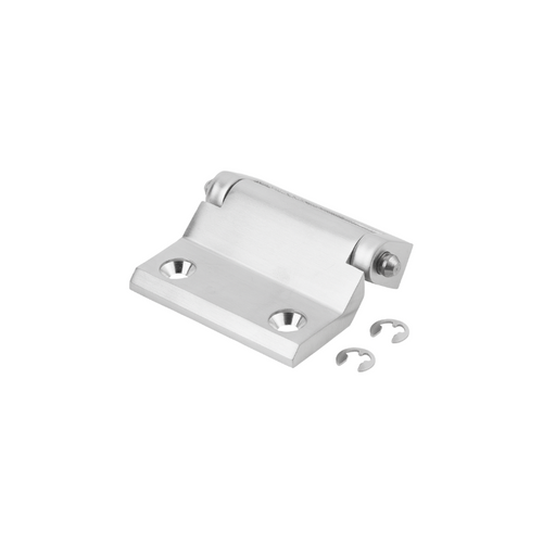 Kipp Hinges, 47X60 mm, Polished, Stainless Steel, (Qty. 1), K1348.0540073000