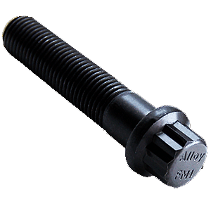 3/4"-10 x 6-1/2" 12 Point Flange Bolt, Grade 9 Alloy, Furnace Black, Partially Threaded (10/Pkg.)