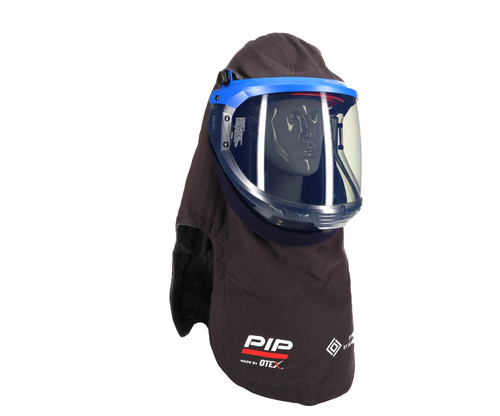 PIP 40 Cal Arc Flash Lift Front Hood- Pyrad, Gray, OS 9150-538PYR (1 Each)