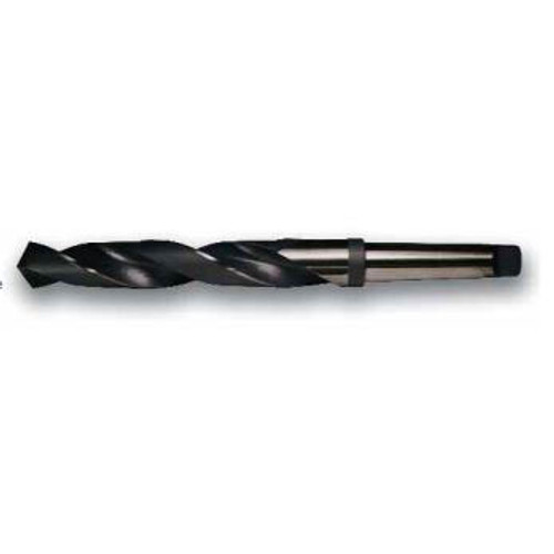 19/32" Type 510, HSS, 118 Degree Point, Taper Shank Drill Bit - Black Oxide Flutes, Norseman Drill #14450