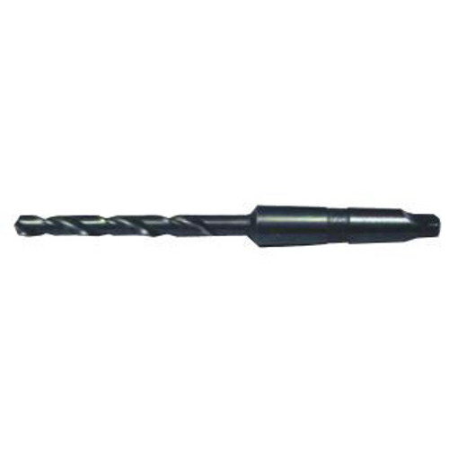 7/16" Type 520 HSS, Black Oxide, Larger than Regular Taper Shank Drill Bit, Norseman Drill #15490