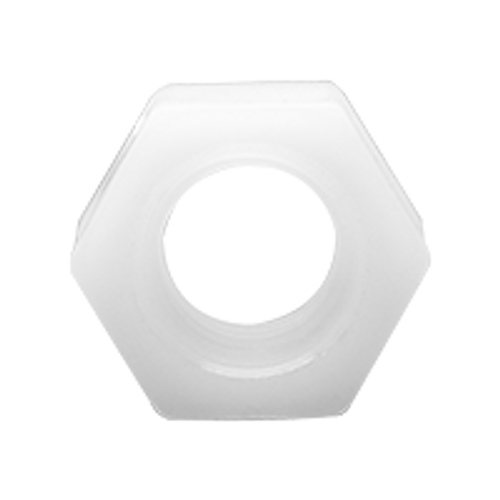 #4-40 Nylon Hex Nuts, Plain, USA (1,000/Pkg.)