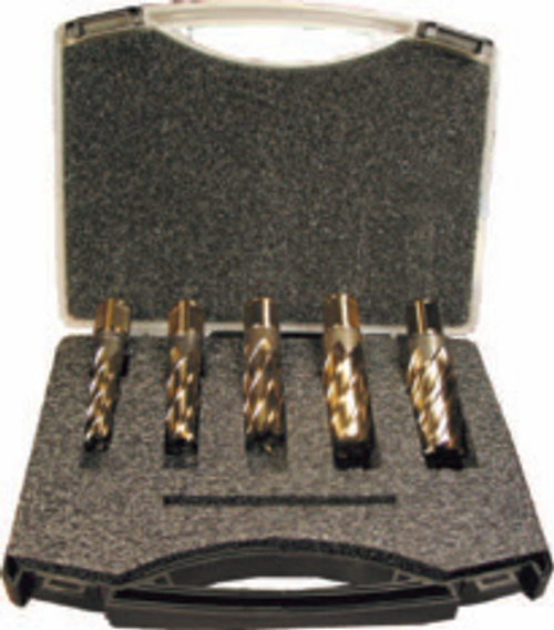 5 Piece, Type 14, 1" Pin, Spira-Broach Annular Cutter Set, Norseman Drill #16901