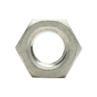 1/2"-13 Aluminum Finished Hex Nuts, 6061-T6 (1,200/Bulk Pkg.)