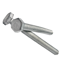 5/16"-18 x 1-1/2" Fully Threaded Aluminum Hex Bolts, Indented Hex, 6061-T6, Plain (100/Pkg.)