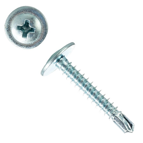 Big Timber #8 x 2-1/2" Phillips Modified Truss Self-Drilling Screws, #2 Pt, Zinc (2,000/Box) #MTD8212