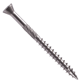 Big Timber #9 x 4" Trim Head Wood Screws, Star Drive, 316 Stainless Steel (1,500/Box) #STH94