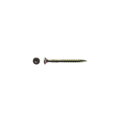 Big Timber #9 x 2-1/2" Interior Wood Screws, Bugle Head, T-25 Star Drive, Zinc Yellow (1 lb Bucket) #1YTX9212