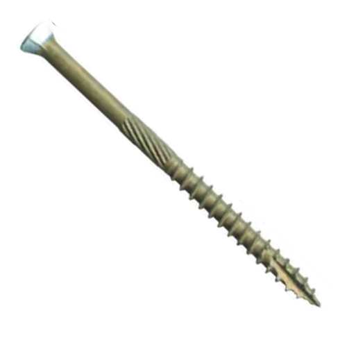 Big Timber #9 x 3" Trim Head Wood Screws, T-20, White (2,000/Box) #THB93W