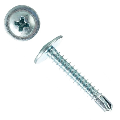 Big Timber #8 x 1-1/4" Phillips Modified Truss Self-Drilling Screws, #2 Pt, Zinc (5,000/Box) #MTD8114